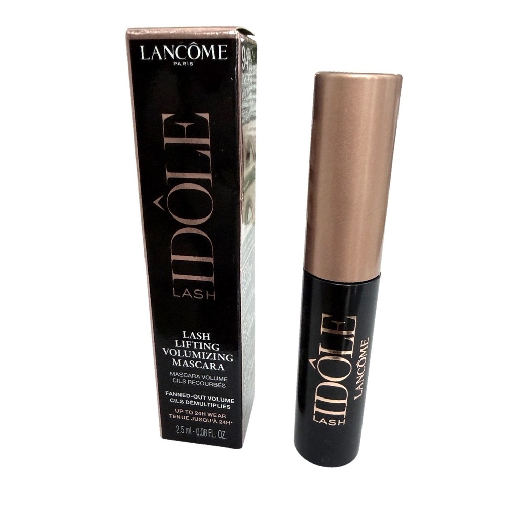 Lancome Lash Idole Lifting Volumizing Mascara Glossy Black 2.5 ml Travel Sz NIB